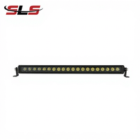 Showlights nouvelle barre lumineuse de rampe Led anti-éblouissement hors route lumières 22 pouces barre lumineuse LED DRL 4X4 E-mark approuvé