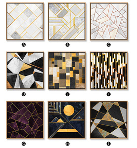 Quadro Moderno Astratto su Tela di Alta Qualità, Dipinto Decorativo con Cornice per Arredamento Murale, Prodotto in Cina - Product Image 6