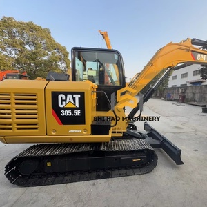 รถขุดนำเข้าสมรรถนะสูง มือสอง รุ่น Cat 305.5 ยี่ห้อ Caterpillar 305.5E2 น้ำหนัก 5.5 ตัน Cat305 - Product Image 1