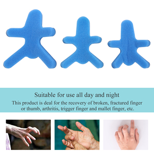 Attelle de doigt orthopédique pour la récupération des fractures stabilise et corrige la posture des doigts, empêche la flexion et l'étirement - Product Image 2