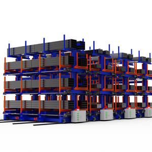 מערכת מדפים טלסקופית גמישה לאחסון חומרים תעשייתיים - Product Image 1