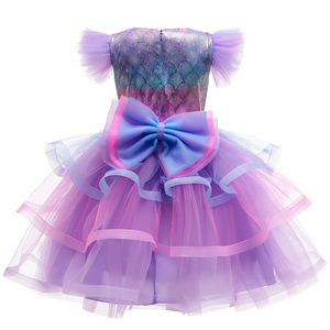 Disfraz <span class=keywords><strong>de</strong></span> Ariel <span class=keywords><strong>de</strong></span> sirena <span class=keywords><strong>para</strong></span> niñas pequeñas, vestido <span class=keywords><strong>de</strong></span> princesa, fiesta <span class=keywords><strong>de</strong></span> cumpleaños, juego <span class=keywords><strong>de</strong></span> imaginación, regalos <span class=keywords><strong>de</strong></span> Navidad, accesorio <span class=keywords><strong>de</strong></span> joyería - Product Image 4