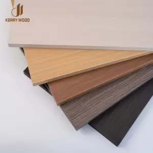 Hot Decoration Wood 5/9/18/25mm Solid Wood Laminated Board Melamine Plywood