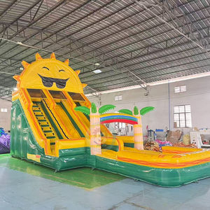 Toboggan aquatique de haute qualité <span class=keywords><strong>Juex</strong></span> Gonflables Toboggan aquatique tropical gonflable commercial - Product Image 1