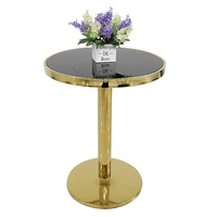 Petit Métal Moderne Nordique Simple Design D'intérieur de luxe table basse ronde