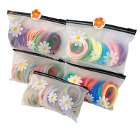 Sac à bijoux en PVC avec fermeture éclair, sac d'emballage transparent en PVC avec fermeture éclair, pochette à fermeture éclair avec logo pour bijoux
