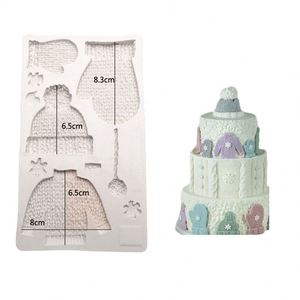 Moldes <span class=keywords><strong>de</strong></span> Silicona para Velas Aromáticas Navideñas, Herramientas para Hornear Pasteles y Jabones Hechos a Mano, Empaquetados en Bolsa OPP - Product Image 5