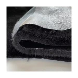 Vente directe du fabricant, tissu de luxe en fausse fourrure, vêtements d'hiver à la mode, tissu de veste doux et épais et chaud - Product Image 1