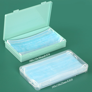 SUNSHING Custom Multi-Purpose Flip Top <b>Plastic</b> Organizer Transparent Rectangular <b>Plastic</b> <b>Boxes</b> for Jewelry Pencil Case Storage - Product Image 1