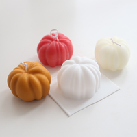 Custom Luxe Siliconen Siliconen Lichaam Verjaardag Hars Siliconen 3d Fruit Pompoen Wax Pot Maken Kaarsvorm Nieuw Voor Kaarsen Maken