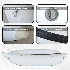 PVC Inflatable chuối Twin Side ổn định OUTRIGGER câu cá Kayak <span class=keywords><strong>Float</strong></span> - Product Image 5