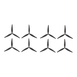 ใบพัดขนาด 11 นิ้ว 3 ใบพัด ระยะพิทช์ 7.5 สีดำ โครงไนลอนเสริมใยแก้ว อะไหล่ DIY สำหรับโดรน Cinelifters อุปกรณ์เสริมโดรน - Product Image 2