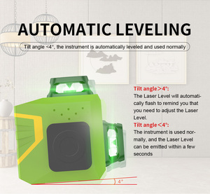 Nivel Láser de Líneas Verdes HEIPOE Osram SR902G, Nivel Láser para Exteriores, Nivel Láser <span class=keywords><strong>Huepar</strong></span> <span class=keywords><strong>S04CG</strong></span> 360, Lazer Terazi - Product Image 2