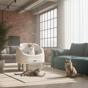 Caja de arena autolimpiable de fábrica, Litière Automatique, fácil de limpiar - Product Image 1