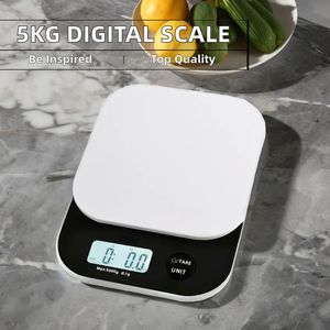 3 किलो/0.1g डिजिटल इलेक्ट्रॉनिक ट्रे स्केल रसोई बेकिंग बैलेंस स्केल ओम अनुकूलन योग्य इलेक्ट्रॉनिक स्केल 5 किलो/1 ग्राम रसोई ट्रे - Product Image 2