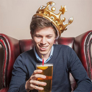 Couronnes de <span class=keywords><strong>princesse</strong></span> gonflables très vendues, couronne <span class=keywords><strong>gonflable</strong></span> dorée pour les <span class=keywords><strong>jeux</strong></span> - Product Image 3