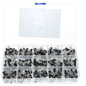 Kit de caja surtido con caja, Transistor a-92, 15 valores x 40 Uds., 600 Uds. - Product Image 4