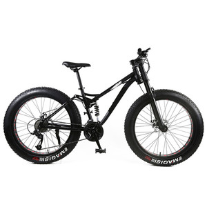 Vélo fat bike de 26 <span class=keywords><strong>pouces</strong></span>, vtt complet avec cadre de pneus larges - Product Image 6