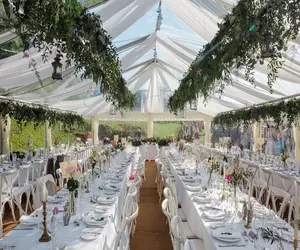Dijual Tenda Pesta Pernikahan Transparan Tenda Atap Bening Murah