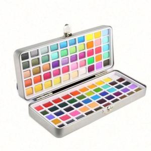 130 Ensembles de Peinture Aquarelle Premium Qualité Artiste Papier Toile Verre Capacité 1ml Personnalisable pour Croquis Urbains et Voyages - Product Image 1