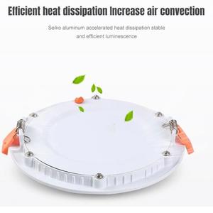 Okeli Trung Sơn chiếu sáng nhà máy 3 6 9 12 15 <span class=keywords><strong>18</strong></span> 24Watts vòng vuông lõm Bảng điều chỉnh ánh sáng - Product Image 3