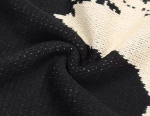 Streetlux-Suéter de Punto de Manga Larga con Cuello Redondo, Suéter Informal de Punto Jacquard de Color Irregular para Hombre - Product Image 4