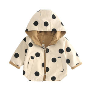 Chaquetas con Capucha para Bebés y Niños Pequeños, Ropa Exterior para Niños, Chaqueta Cortavientos Reversible para Niños - Product Image 1