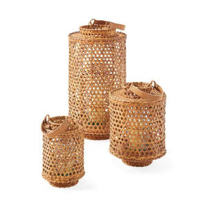 Nueva Linterna de Bambú Natural Hecha a Mano, Lámpara de Bambú con Asas, al Precio de Fábrica, Linterna Decorativa, Lámpara - Product Image 2