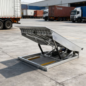 트럭 적재 베이 및 창고 플랫폼용 고정 유압 도크 레벨러 - Product Image 1