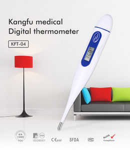 Chống nước kỹ thuật số đèn nền y tế mềm Đầu nhiệt kế lâm sàng nách Nhiệt kế - Product Image 2