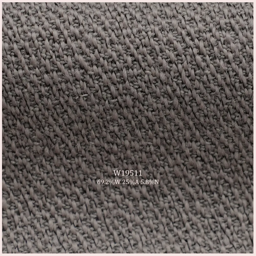 Ultra Stijlvolle Acryl Wol Nylon Gemengd Wollen Bekleding Stof Voor Gordijn Sofa Kussen