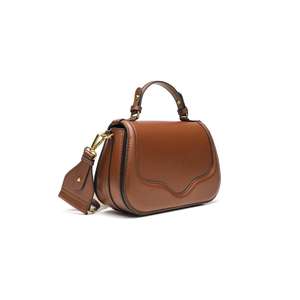 Sac à bandoulière en cuir PU tendance pour femmes, sac à selle décontracté en PU - Product Image 4