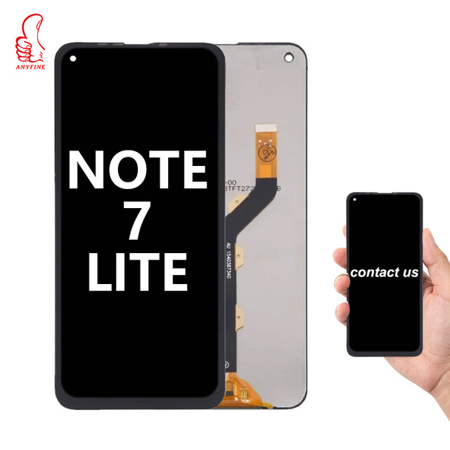 Cell Phone Screen Combo for Infinix Note7Lite X656 LCD Touch Replacement Spare Parts Wholesale