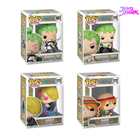 Boîte Mystère FunkSo Pop One Piece Zoro Sanji Nami Figurine Tendance