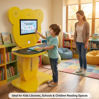 Kioscos de Autopago para Bibliotecas HAUMR, Máquina de Devolución de Libros para Niños con Préstamo de Autoservicio para Bibliotecas Escolares