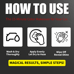 Autoquize True <strong>Shine</strong> One Wipe Scratch Fading Color Matching Nano Polyurethane Liquid Car Polish Color Restoring Wax 250ml - Product Image 6