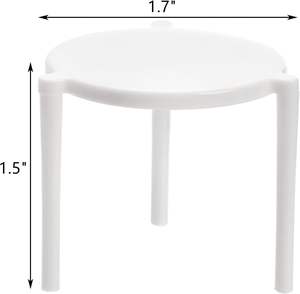 Support à pizza écologique en PP, boîte à lunch jetable de qualité alimentaire personnalisée, support à pizza bio - Product Image 2