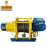 Nantong Allman Industry Co.Ltd treuils AMW 750kg 60M Construction de palan 500kg Construction treuil électrique motorisé