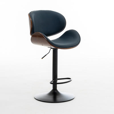 Peau de vache bleu gris