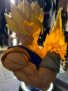 Statue Buste en Résine GK Super Saiyan Blue <span class=keywords><strong>Vegito</strong></span> à l'Échelle 1/1 pour Collection de Fans de Personnages d'Anime, Décoration d'Intérieur, Cadeau - Product Image 3