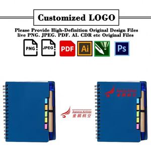 Custom <b>Notepads</b> Sticky Note with Logo Printed Promotional Personalized Business Memo for Office Corporate Presents - Product Image 2