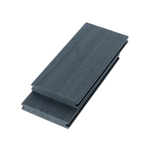 <span class=keywords><strong>EcoHome</strong></span> Revêtement de terrasse en WPC écologique - Ignifuge, à emboîtement double, pour parcs, piscines, jardins |   Design moderne en grain de bois 3D - Product Image 4