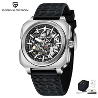 Montres mécaniques automatiques squelette Pagani Design PD-1791 1791 pour hommes, montres de sport lumineuses de luxe, étanches, pour hommes