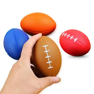 Commercio all'ingrosso schiuma di sfiato di decompressione giocattolo di Stress palla Rugby per bambini sport Football americano