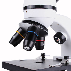 Eyebre Biological Microscope 640x Manual Focus Electric Light Student Teaching Optical Microscope - Product Image 3