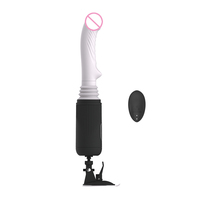 Teleskopischer Starker Vibrations-Dildo Automatischer Elektrischer Stoßvibrator Sexmaschine für Frauen