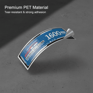 <b>Waterproof</b> and durable battery stickers, scratch-resistant and oil-resistant lithium polymer battery <b>labels</b> - Product Image 2