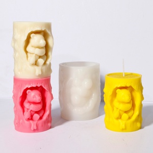 Hot Selling Cute Lion Animal <b>Silicone</b> Molds For Decoration 3D Mold <b>Silicone</b> Scented Candle Resin Casting DIY <b>Baking</b> Tool - Product Image 5