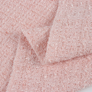 Kain Tweed Berat Sedang Gaya Jas Tweed dari Alibaba Wholesale untuk Bahan Mantel - Product Image 1