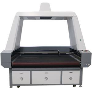 Machine de découpe laser servo populaire haute vitesse 80-100W, la plus vendue, automatique pour tissu, métal, caoutchouc, bois - Prise en charge AI BMP PLT - Product Image 1